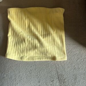 American eagle yellow tube top never worn
